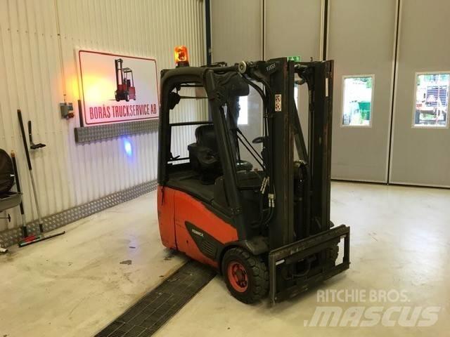 Linde E 14-02 전동 지게차