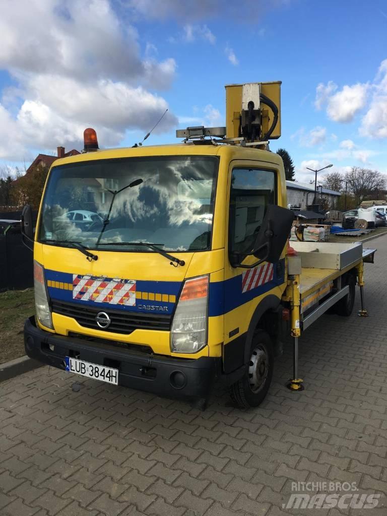 Nissan Cabstar 트럭 탑재 고소작업대