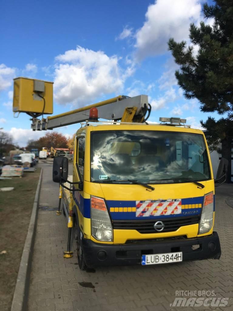 Nissan Cabstar 트럭 탑재 고소작업대