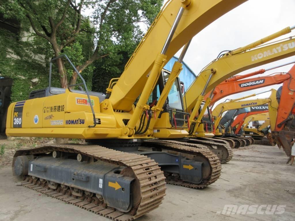 Komatsu PC 360 대형 굴삭기 29톤 이상