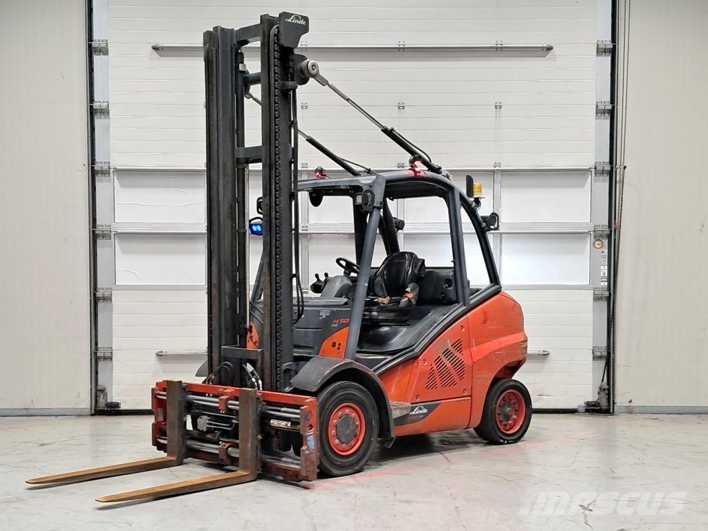 Linde H50D-02 디젤 지게차