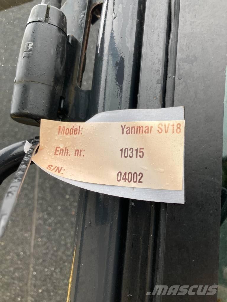 Yanmar SV 18 소형 굴삭기 7톤 미만