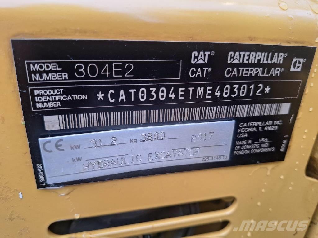 CAT 304 E CR 소형 굴삭기 7톤 미만