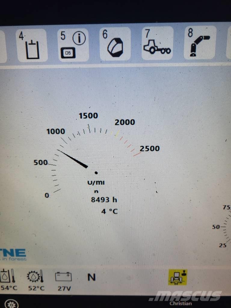 Rottne H21D 원목 하베스터