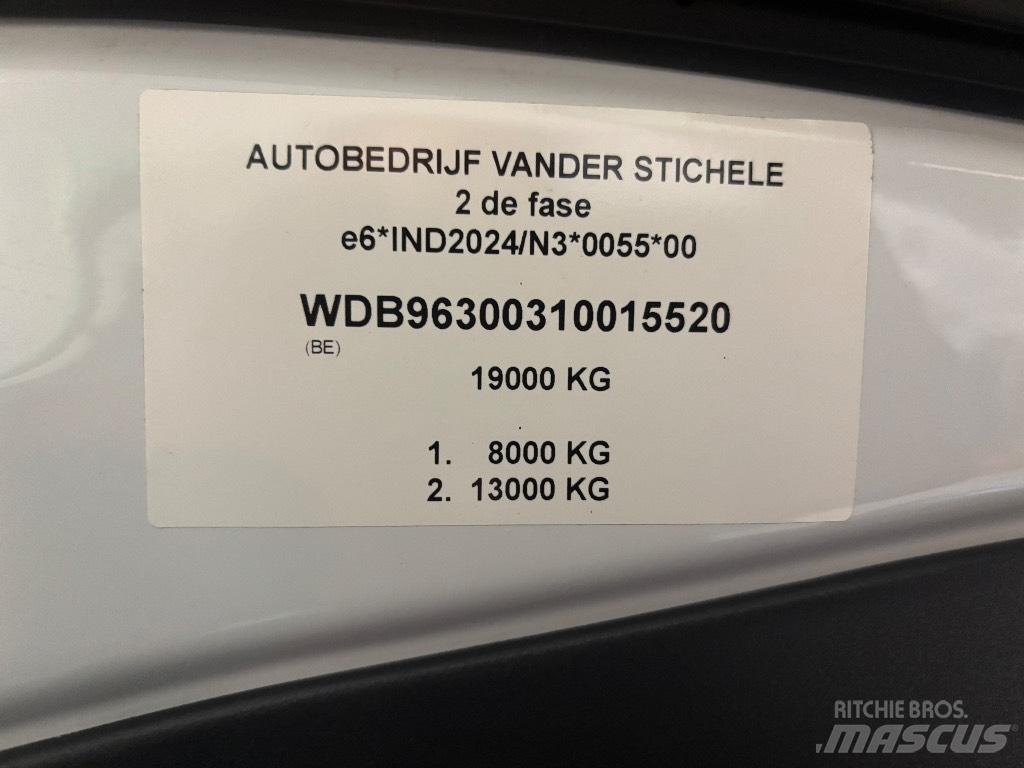 Mercedes-Benz Antos 훅 리프트 트럭