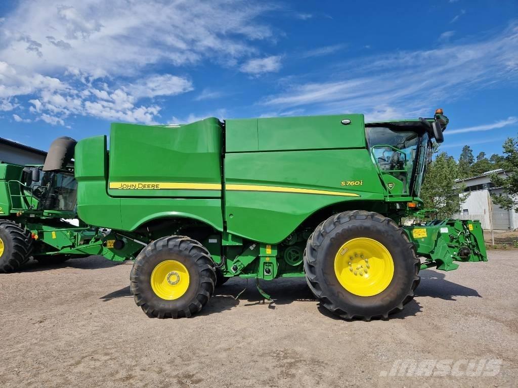 John Deere S760 콤바인 수확기