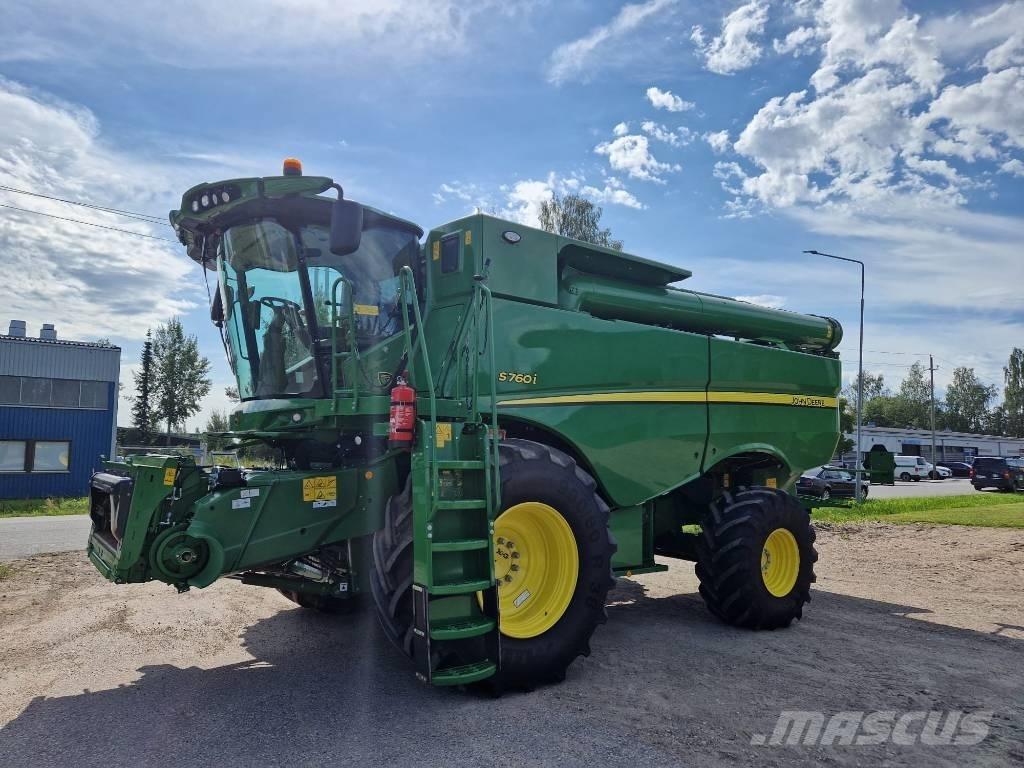 John Deere S760 콤바인 수확기