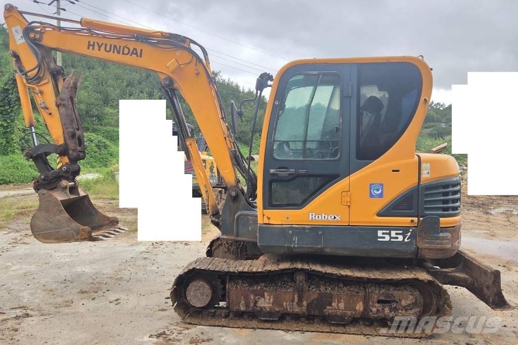Hyundai Robex 55 소형 굴삭기 7톤 미만