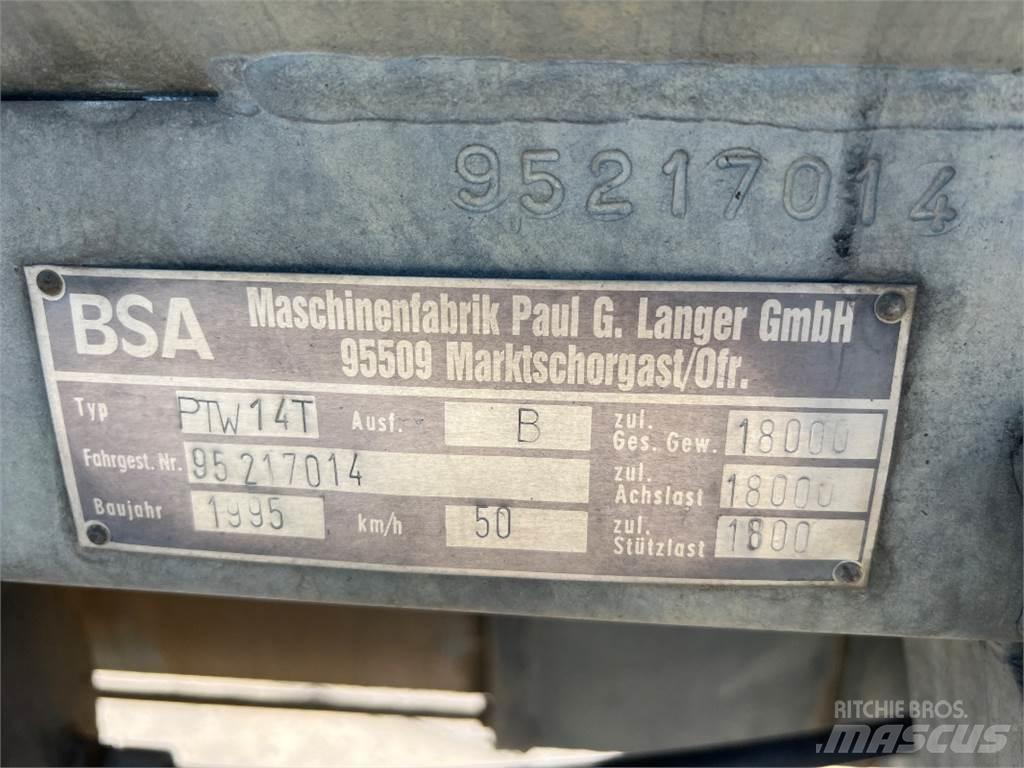 BSA PTW 14 T 슬러리 탱커