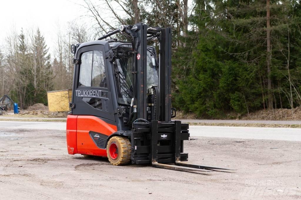 Linde E20L-02 전동 지게차