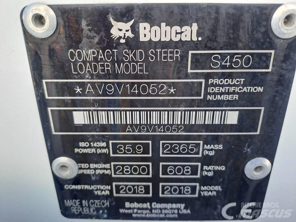 Bobcat S 450  스키드로더