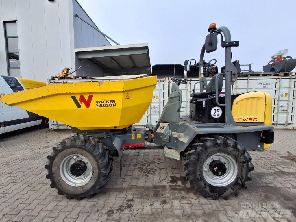 Wacker Neuson DW50 건설현장 덤프트럭