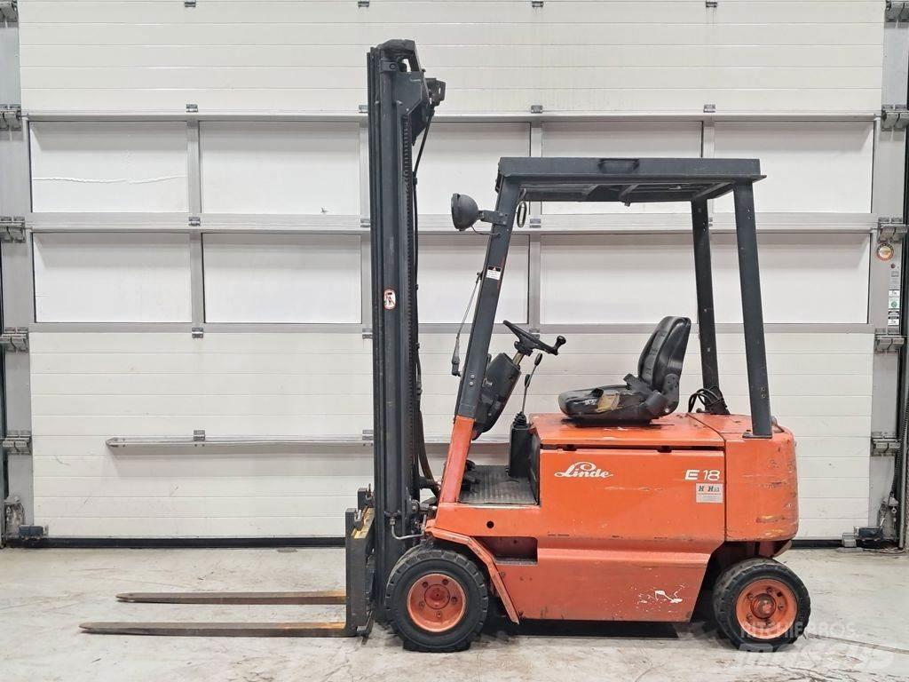 Linde E18P 전동 지게차