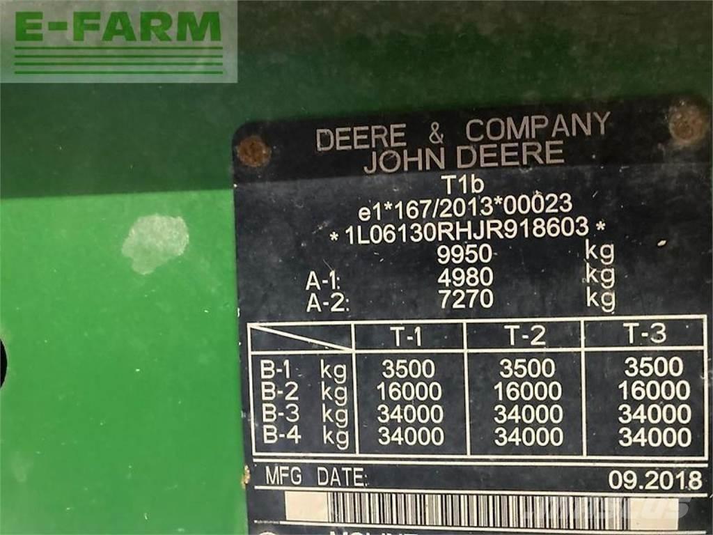 John Deere 6130r 트랙터