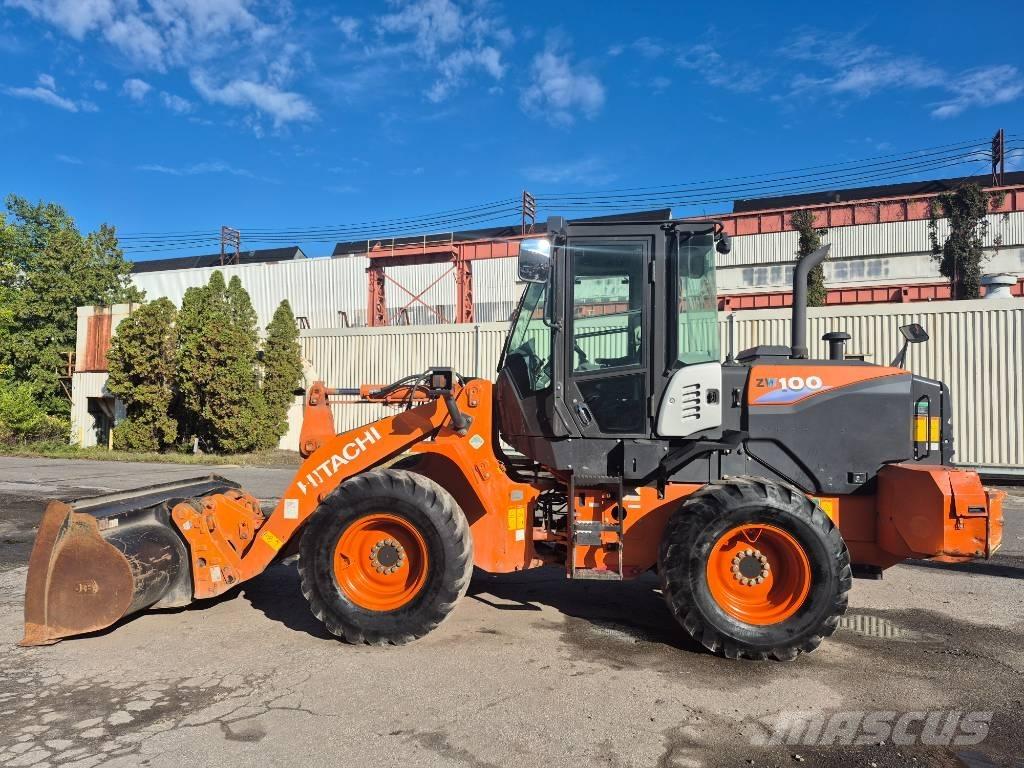 Hitachi ZW 100  휠로우더