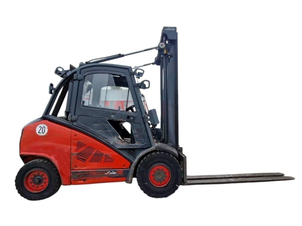 Linde H50D-02 디젤 지게차