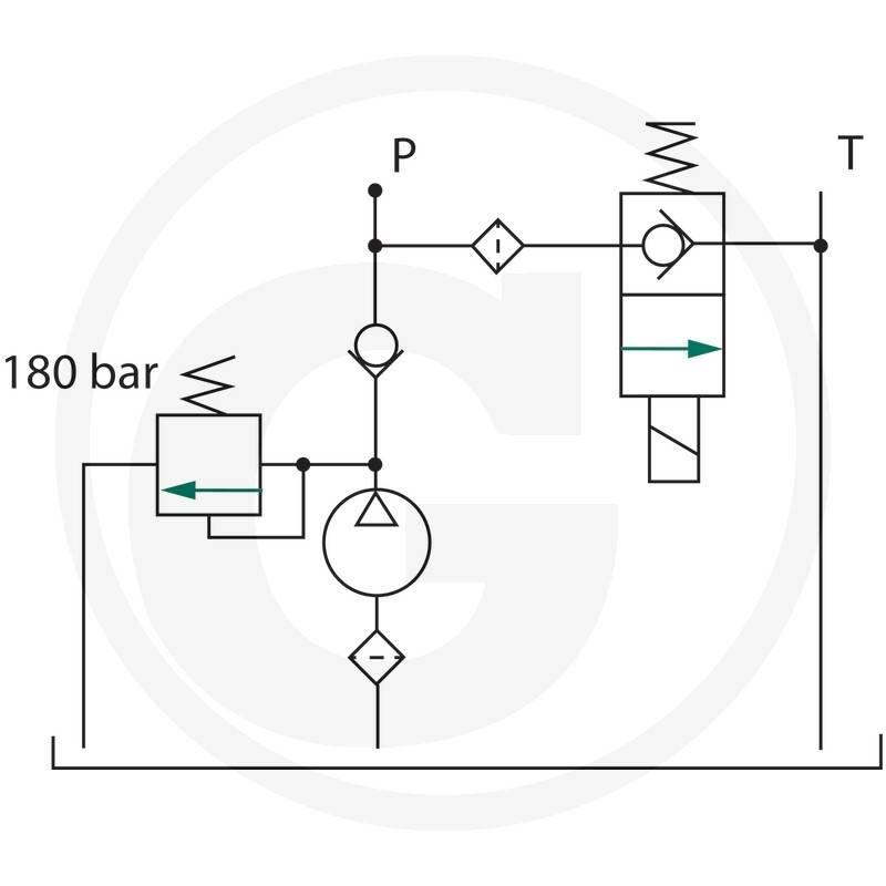  Hydraulaggregat 24V 유압식 기계