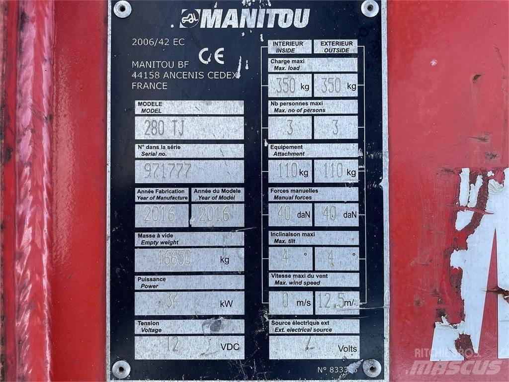 Manitou 280TJ 관절형 전동이동 리프트