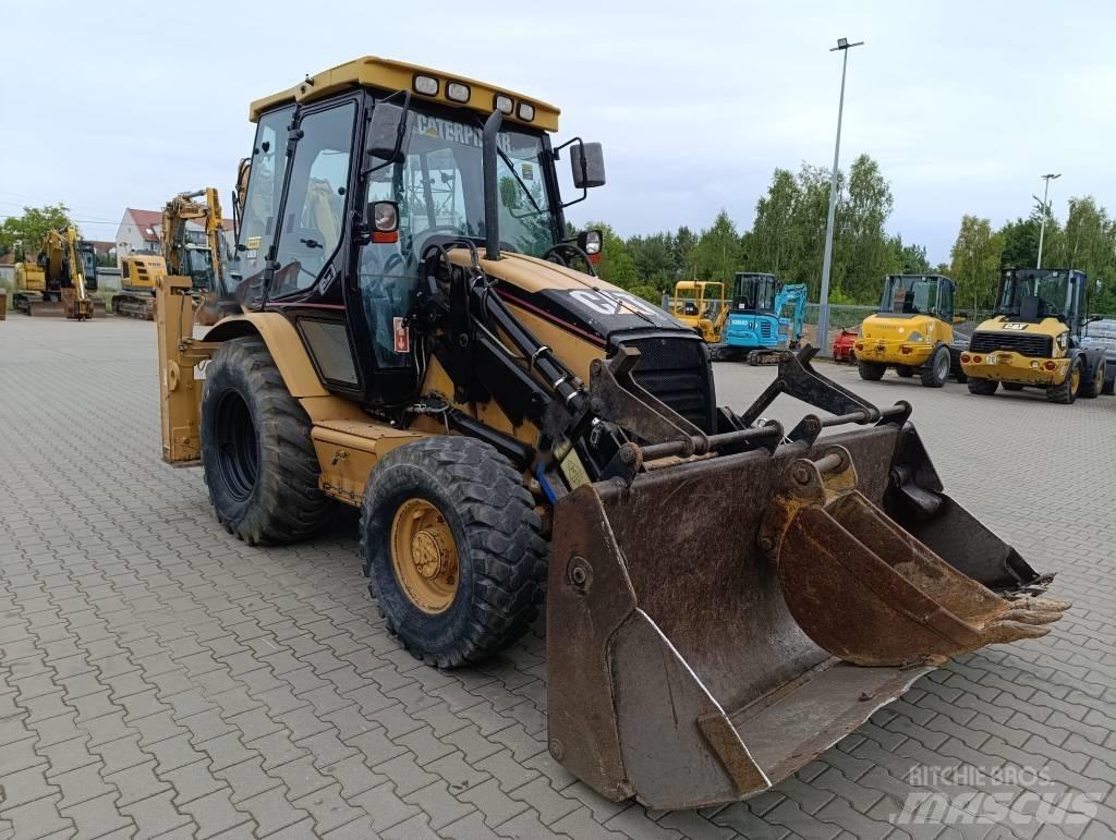 CAT 428 D 백호로더