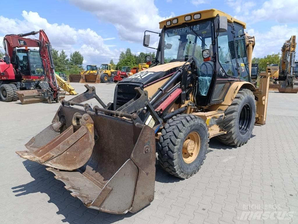 CAT 428 D 백호로더