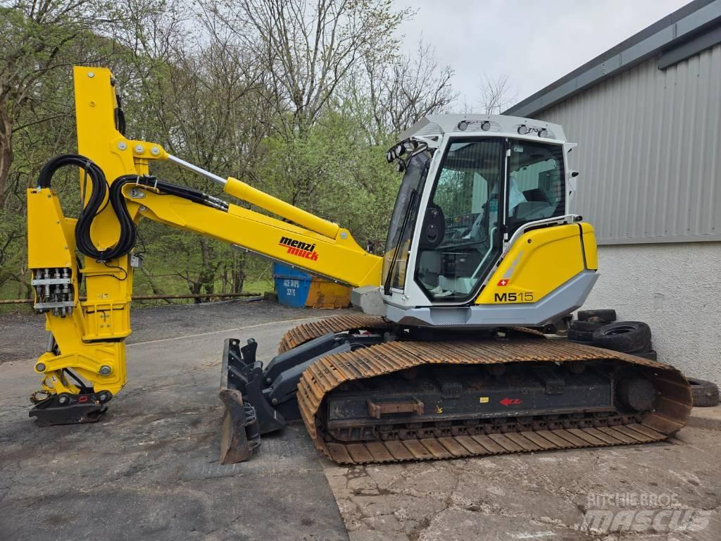 Menzi Muck M515 특수 굴삭기
