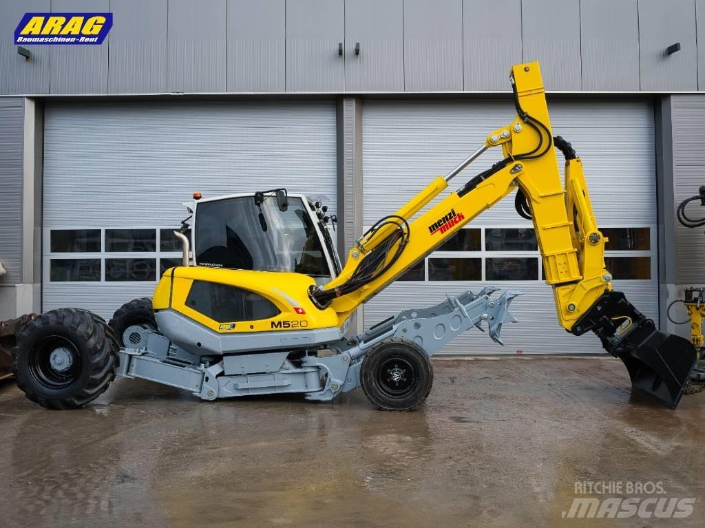 Menzi Muck M520  휠 굴삭기
