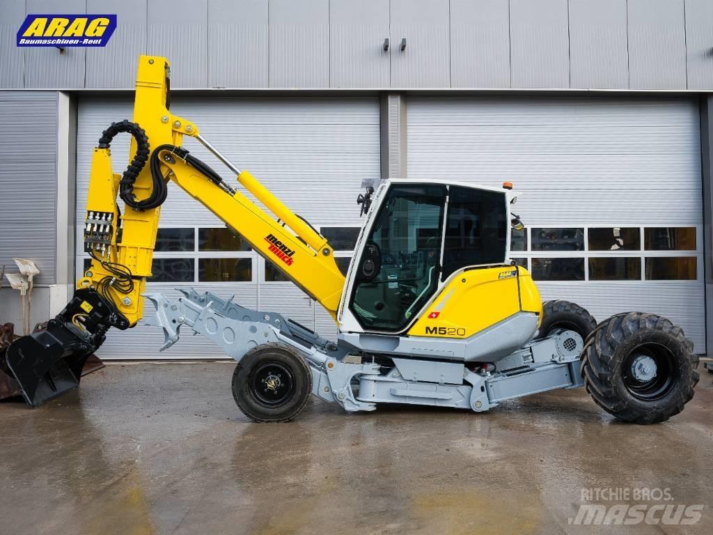 Menzi Muck M520  휠 굴삭기