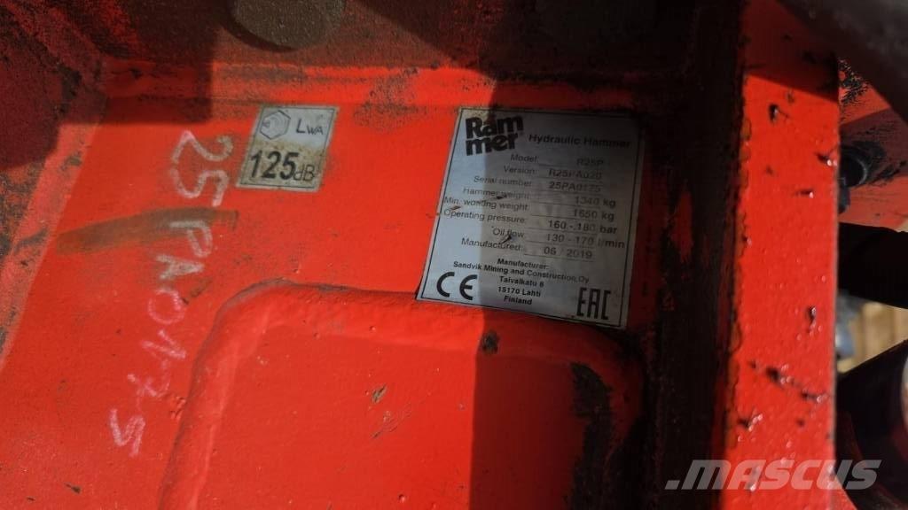 Rammer R25P 브레이커