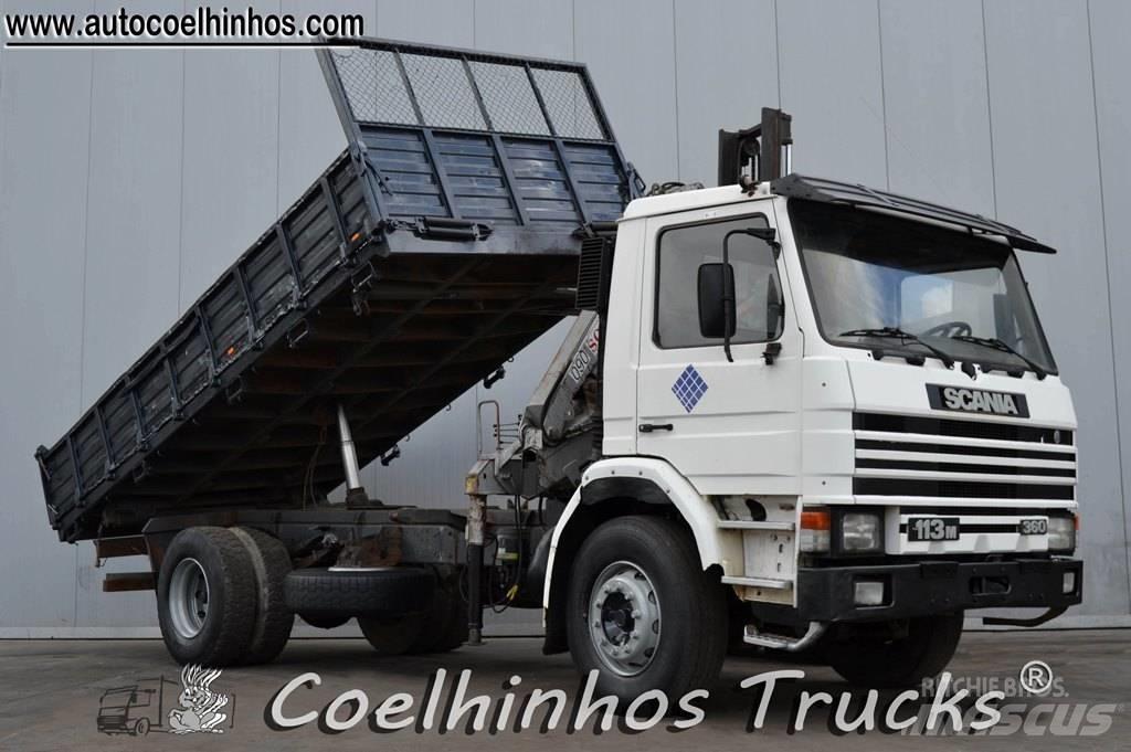 Scania 113H 360 덤프 트럭