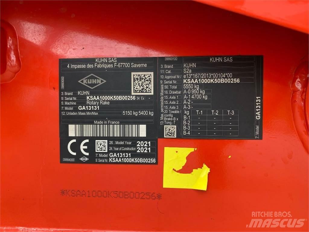 Kuhn GA13131 수확기
