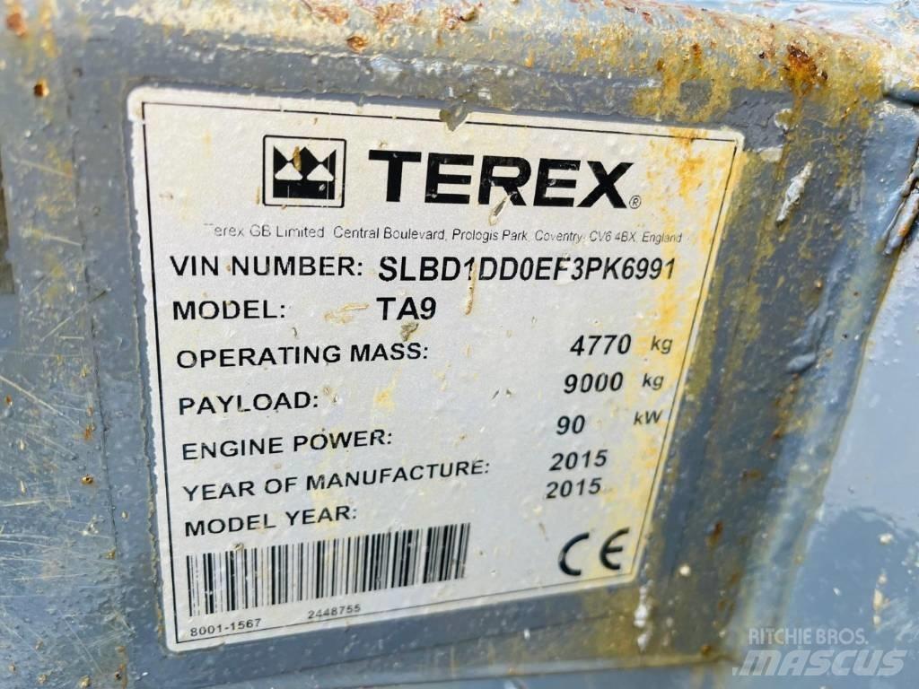 Terex TA9 건설현장 덤프트럭