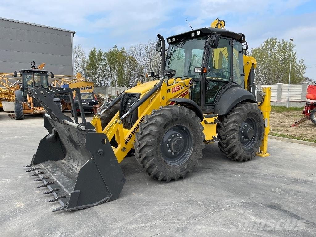 New Holland B 115 B 백호로더