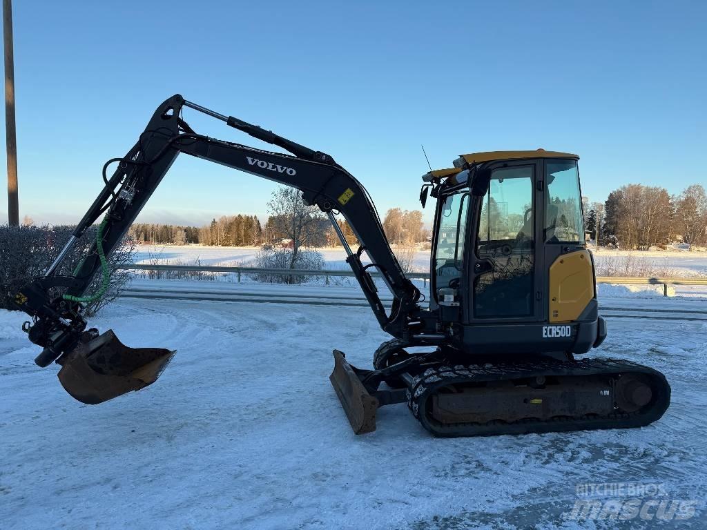 Volvo ECR 50 D 소형 굴삭기 7톤 미만