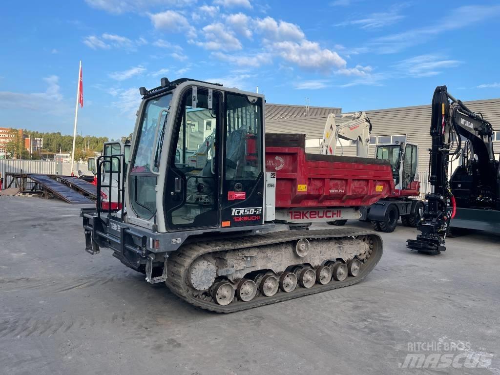 Takeuchi TCR 50  궤도식 덤프