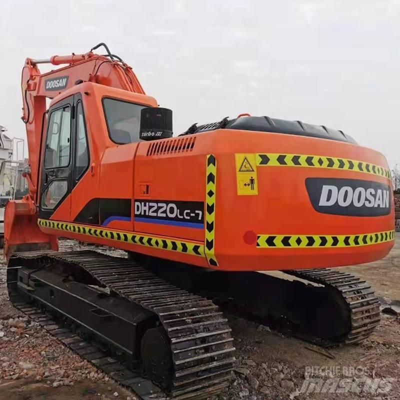 Doosan DH 220 LC-7 대형 굴삭기 29톤 이상