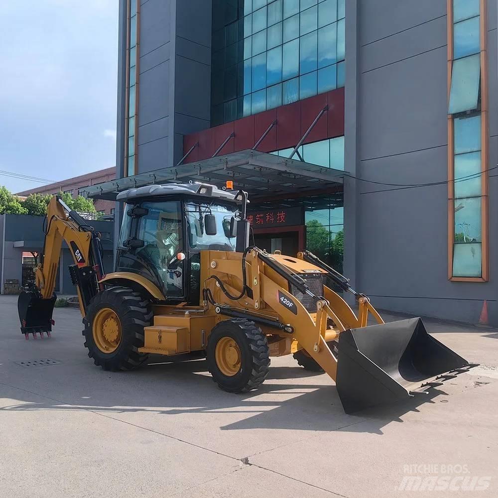 CAT 420F 백호로더