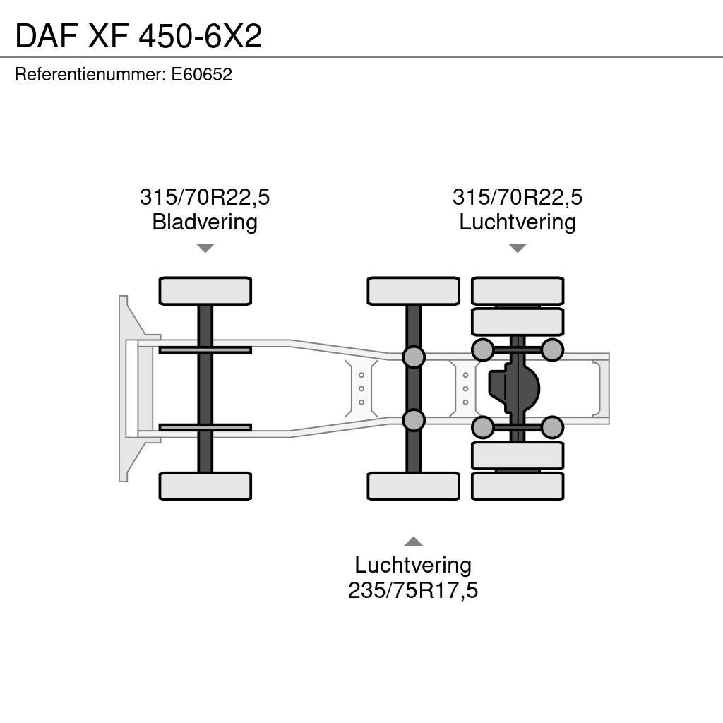 DAF XF 450-6X2 트랙터 유닛