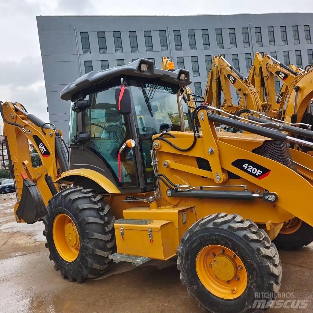 CAT 420 F 백호로더