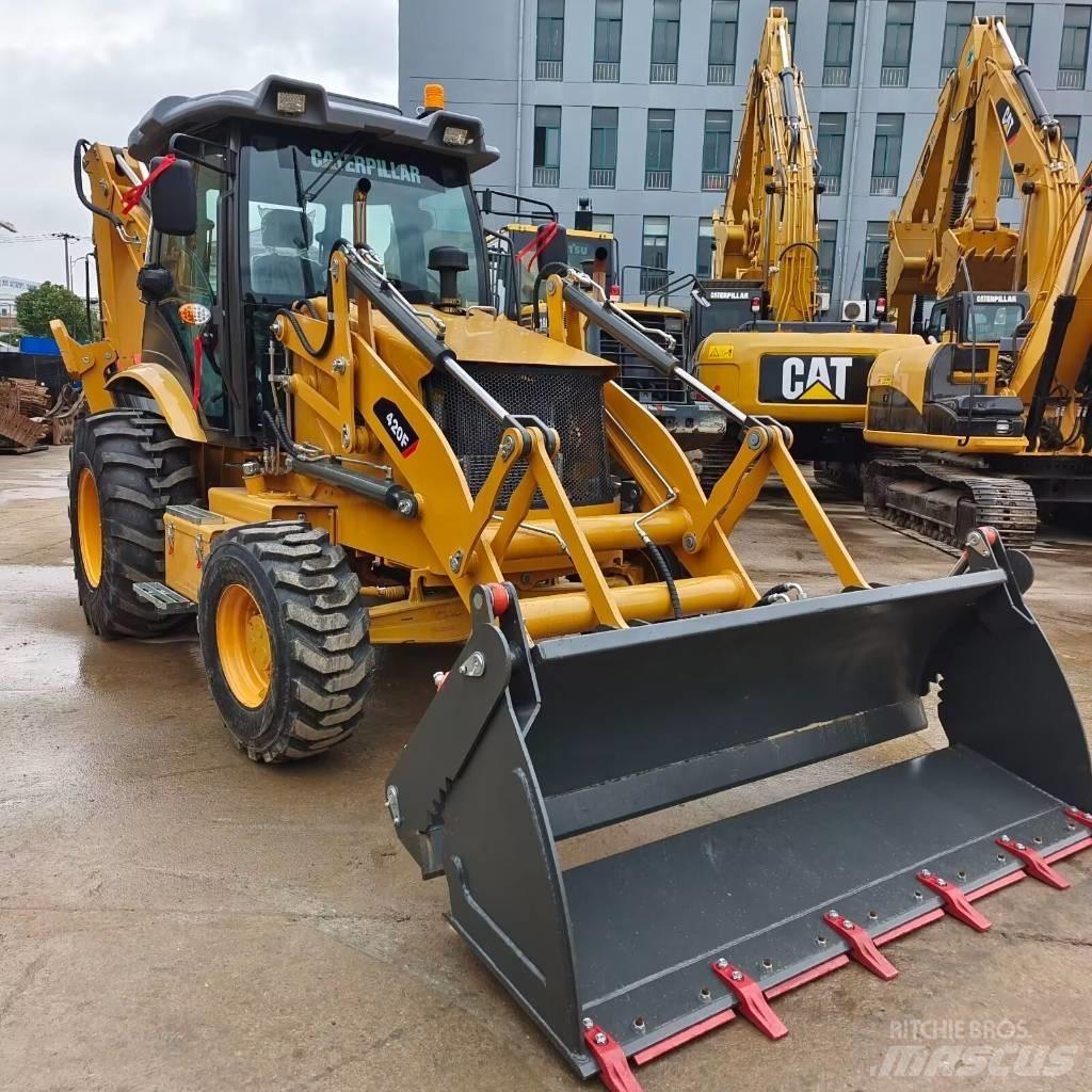 CAT 420 F 백호로더