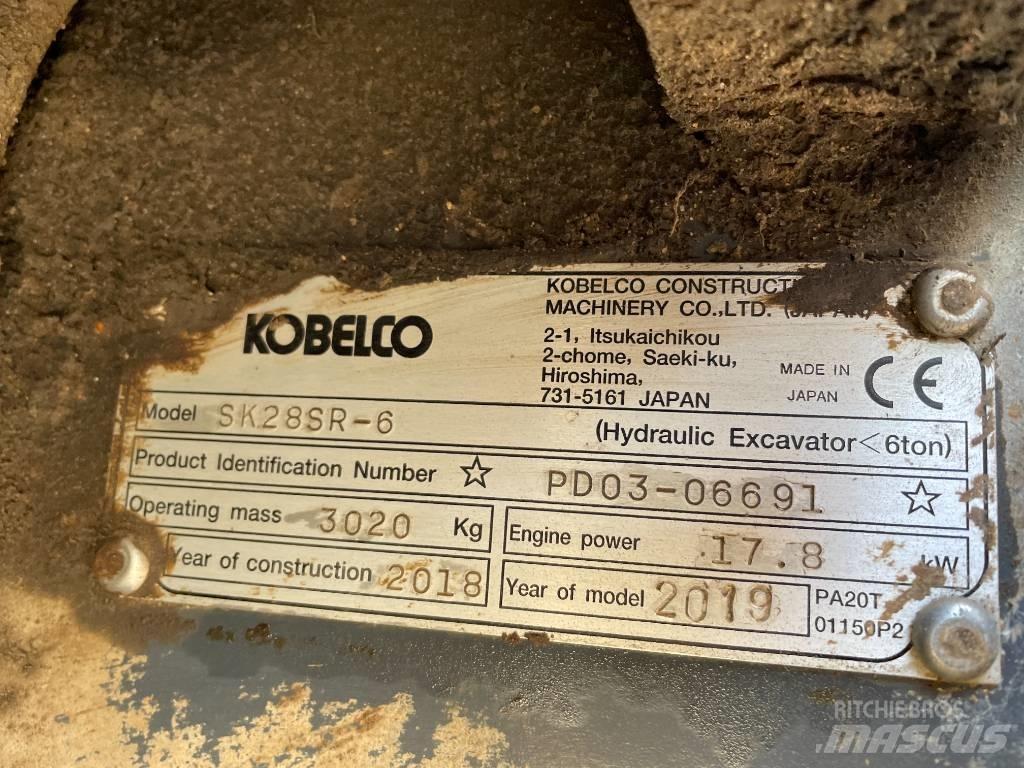 Kobelco SK 28 소형 굴삭기 7톤 미만