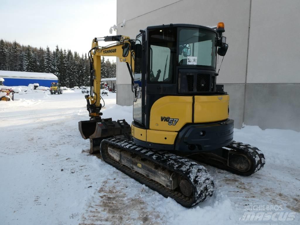 Yanmar Vio 57-6A 소형 굴삭기 7톤 미만