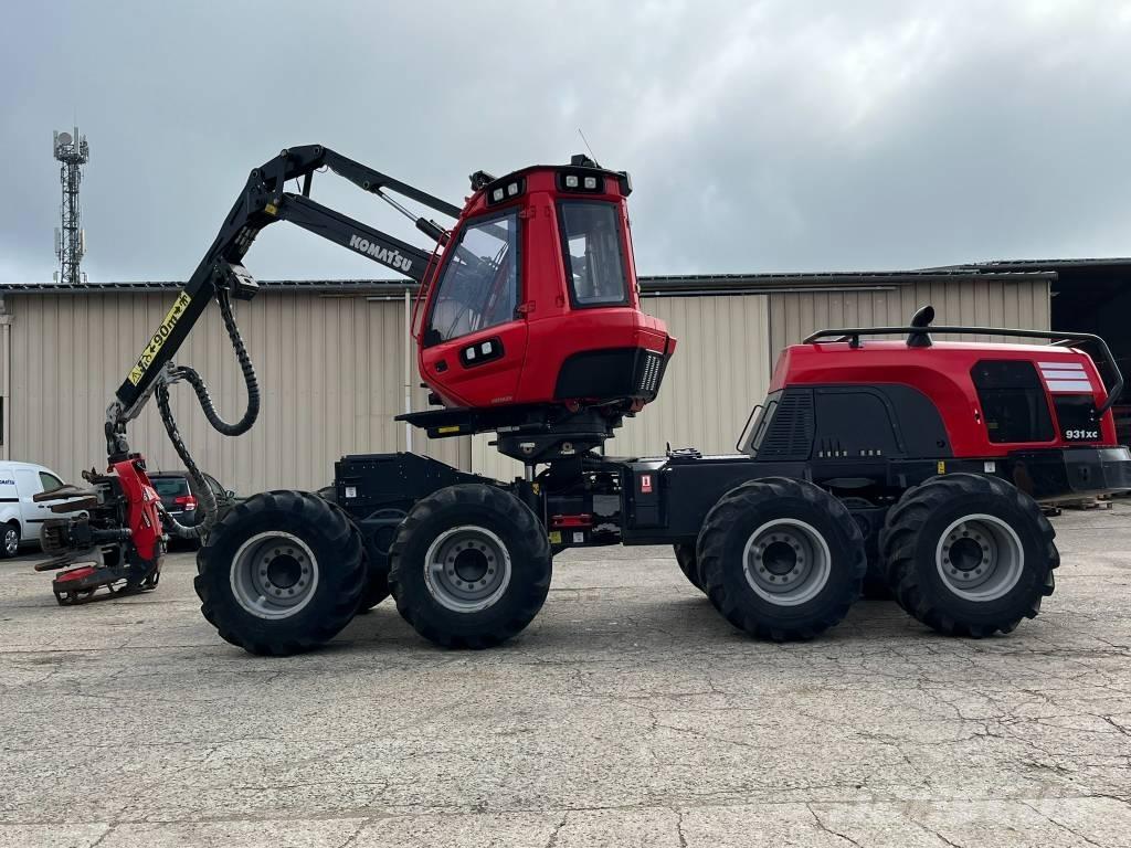 Komatsu 931 XC 원목 하베스터