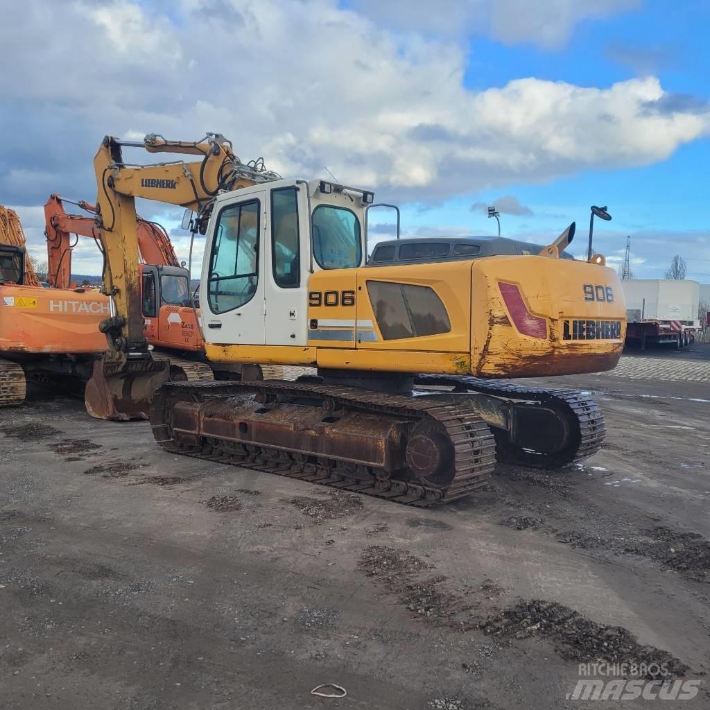 Liebherr R906 대형 굴삭기 29톤 이상