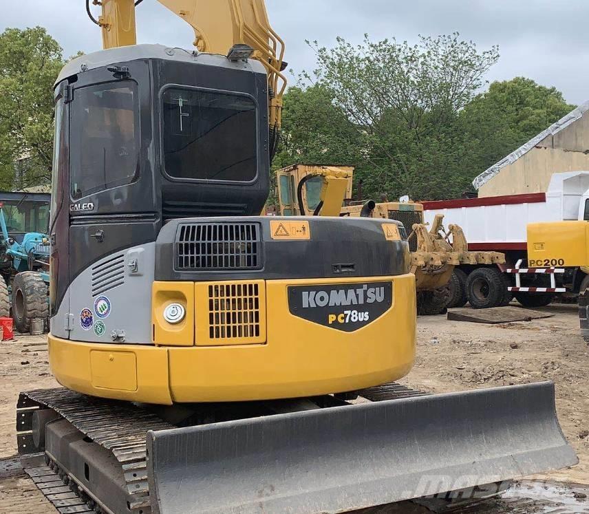 Komatsu pc78us 중형굴삭기 7톤-28톤