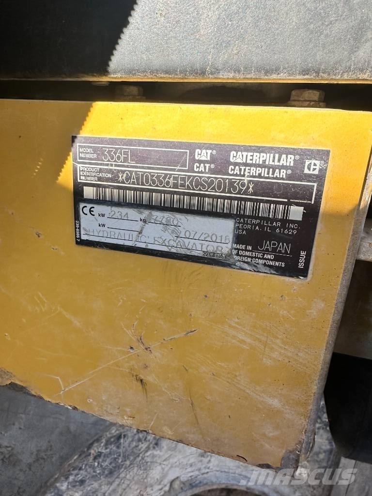 CAT 336 F L 대형 굴삭기 29톤 이상