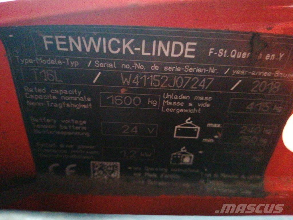 Linde T16L 경량 리프터