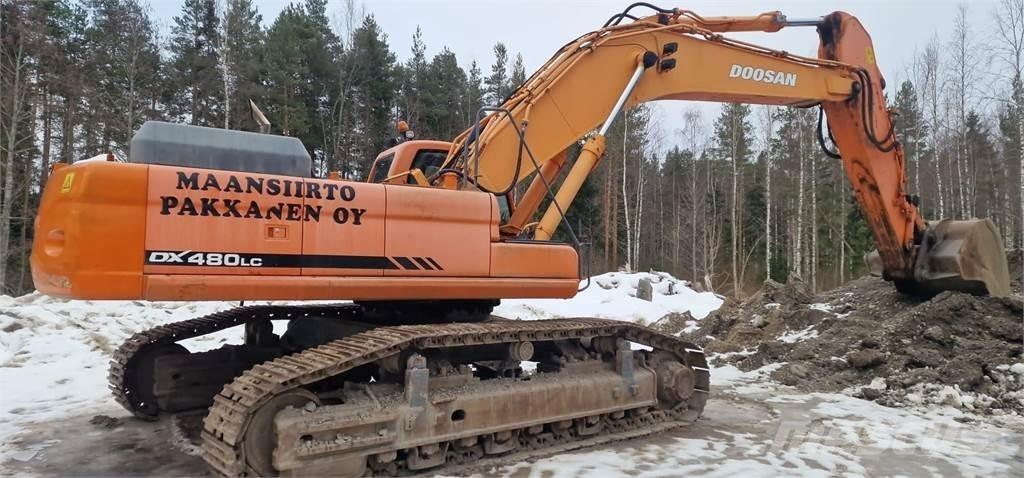 Doosan DX 480 LC 대형 굴삭기 29톤 이상