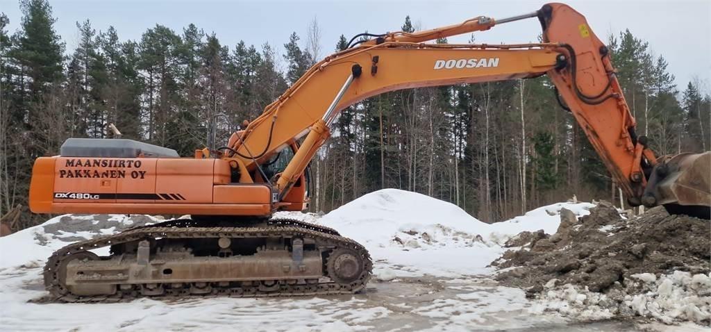 Doosan DX 480 LC 대형 굴삭기 29톤 이상