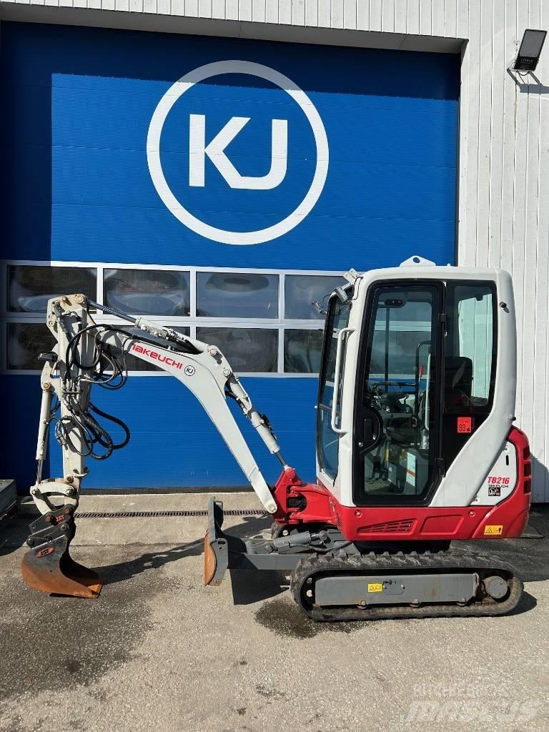 Takeuchi TB 216 소형 굴삭기 7톤 미만