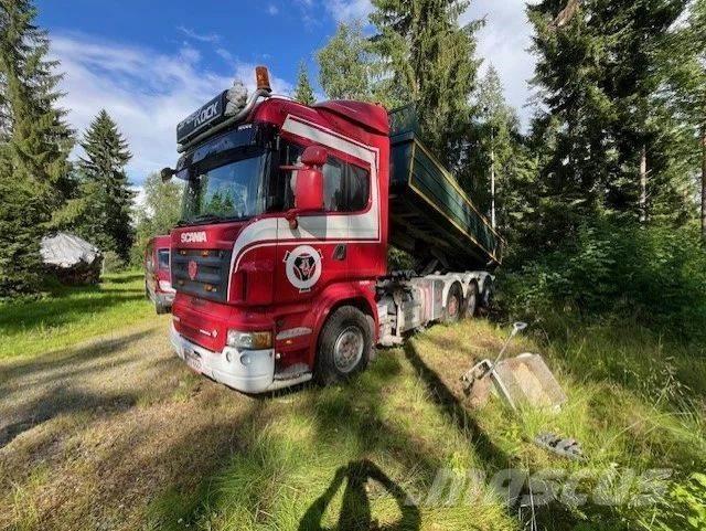 Scania R 500 훅 리프트 트럭